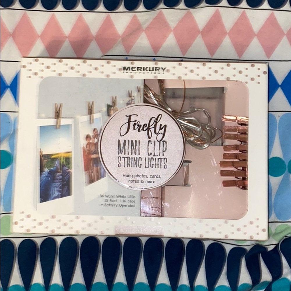 Mini clip string lights